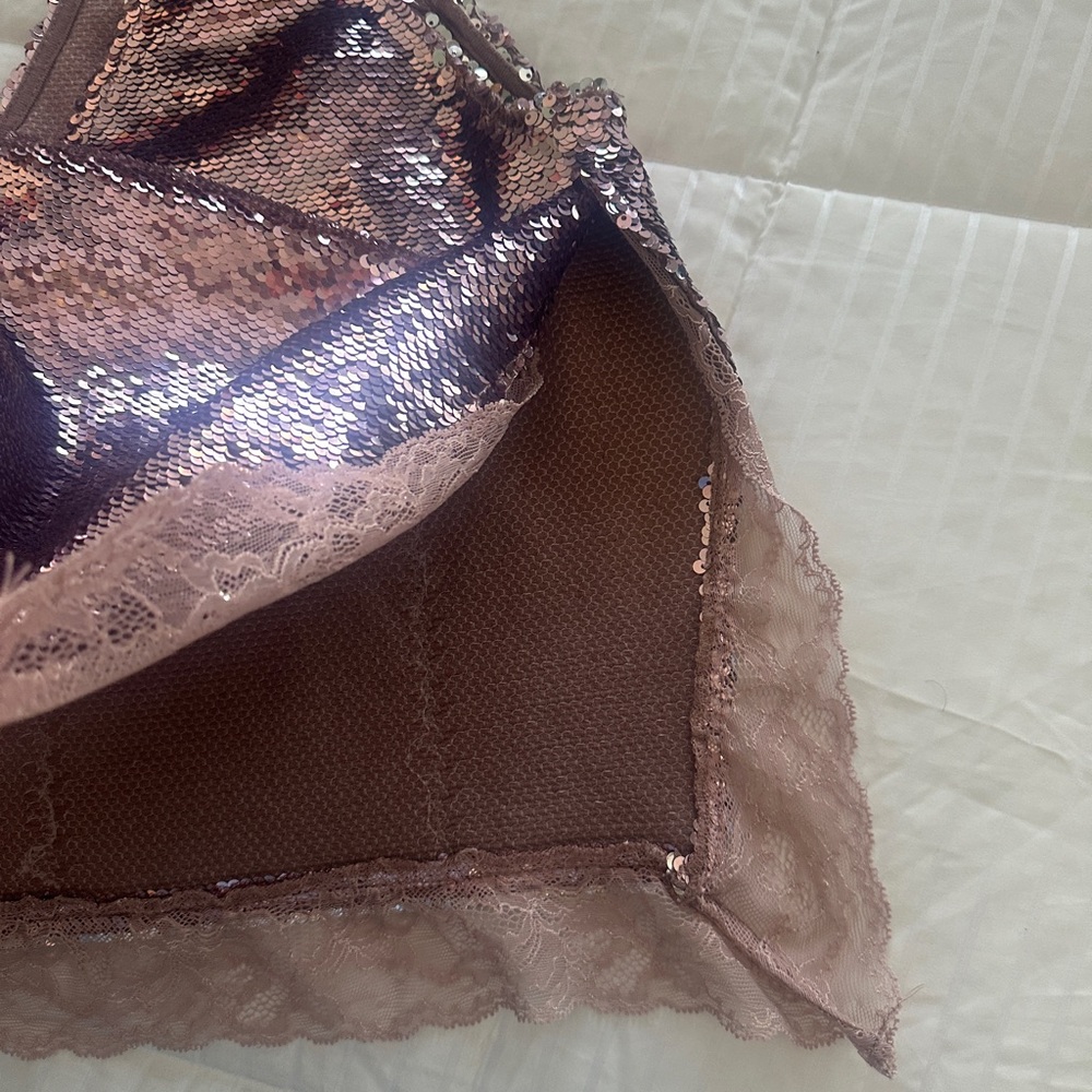 Intimately Free People Swining Sequin Surplice Cami - Picture 6 of 10